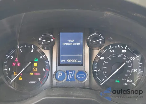 2019 Lexus Gx 460 Premium z USA, uszkodzony, nr VIN JTJBM7FX9K5234621